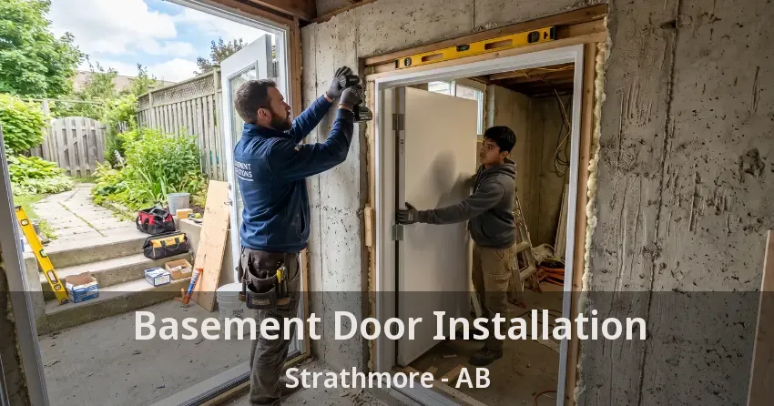 Basement Door Installation Strathmore - AB
