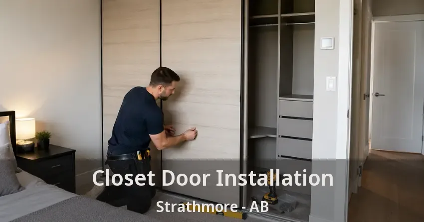Closet Door Installation Strathmore - AB
