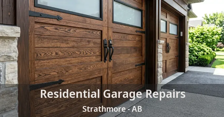 Residential Garage Repairs Strathmore - AB