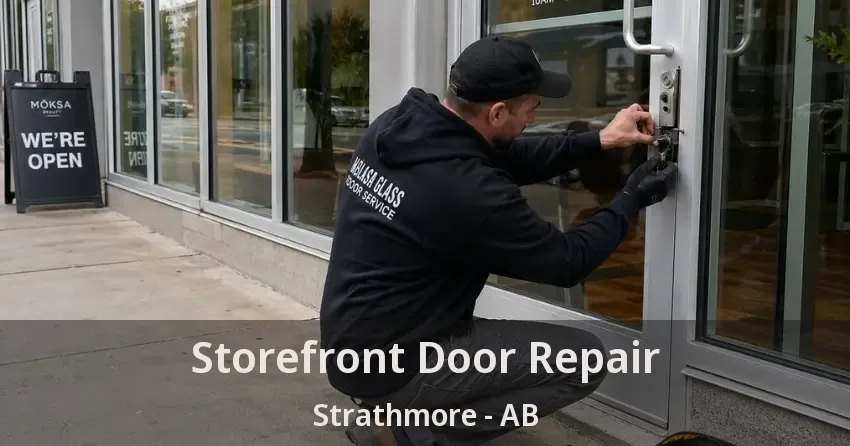 Storefront Door Repair Strathmore - AB